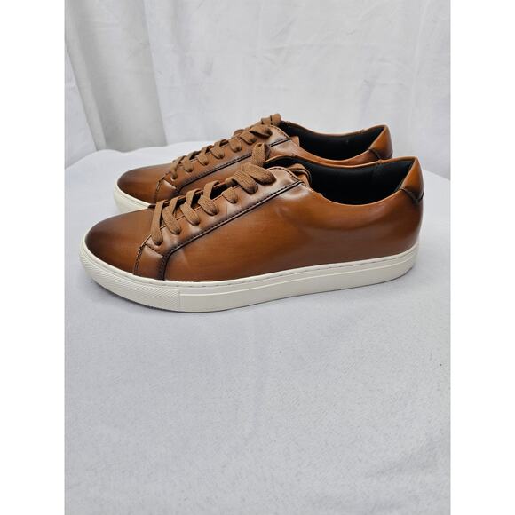 Alfani Men's Grayson Lace-Up Sneakers Shoes Tan Size 9M - Picture 4 of 7